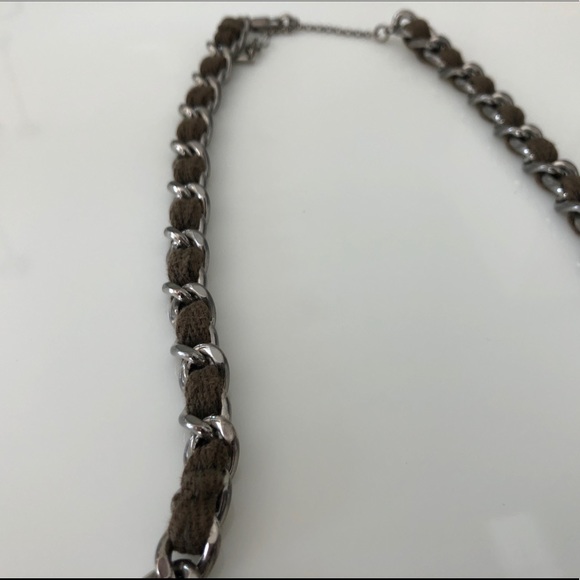 Kenneth Cole - Suede Rope and Multi Chain Necklace - Picture 3 of 5